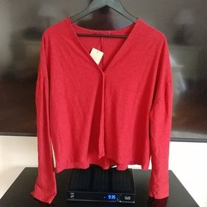 Cut Loose 🇺🇸 NWT Cropped Cardi Habanero